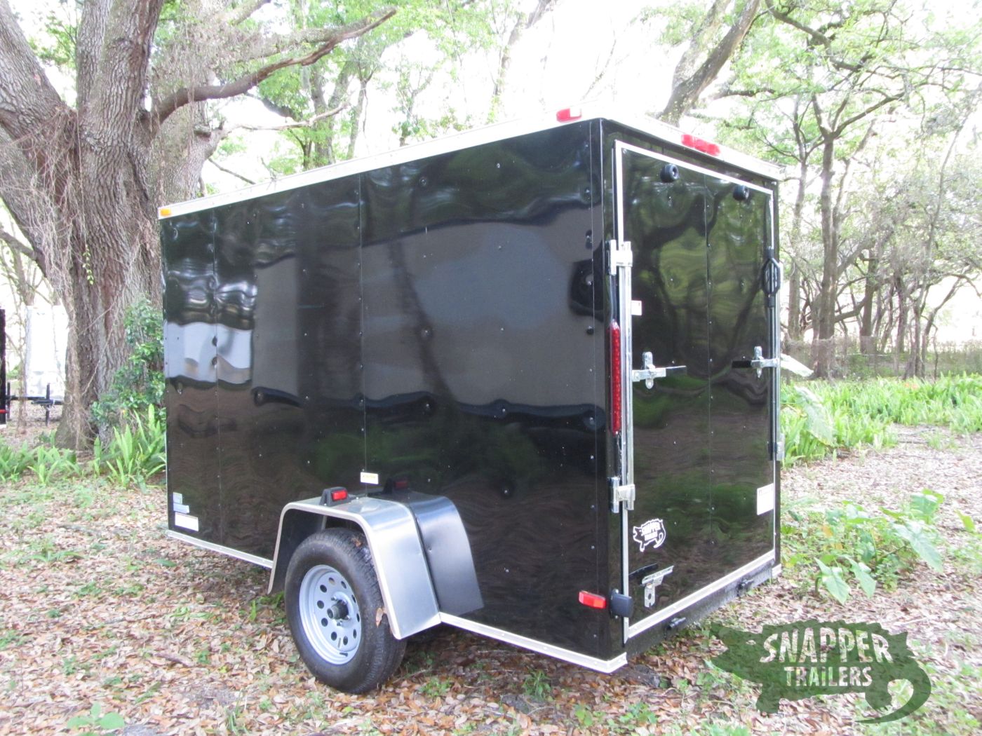 South Georgia Cargo 5x10 SA Trailer - Black, Ramp, Side Door, Extra Height - Image 4