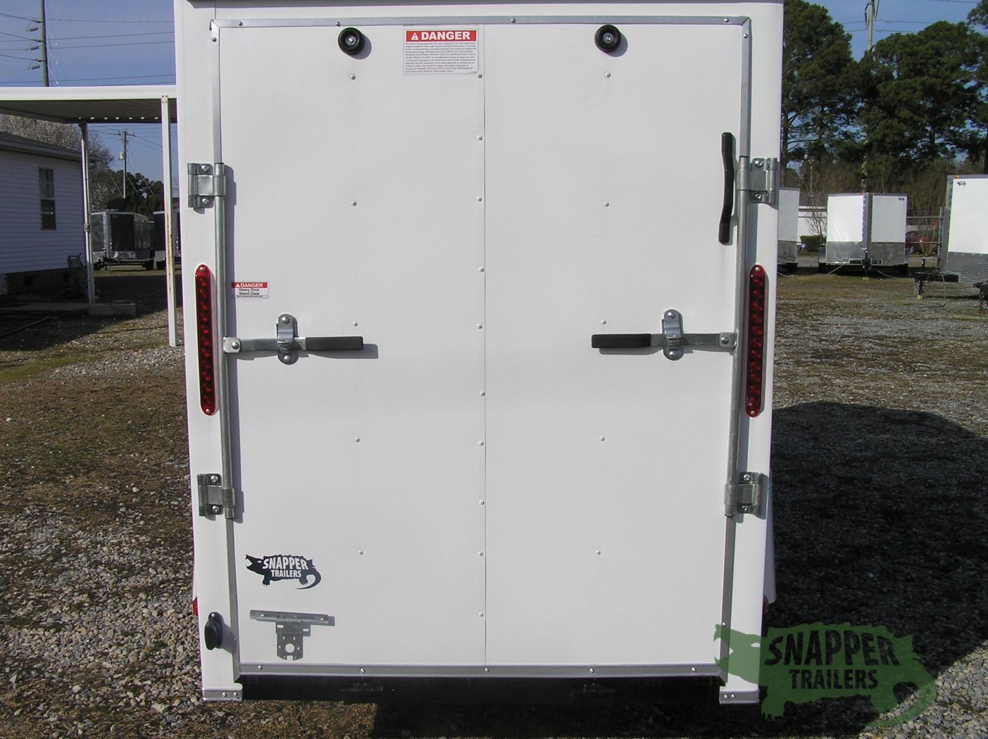South Georgia Cargo 5x10 SA Trailer - White, Ramp, Side Door, Extra Height - Image 7