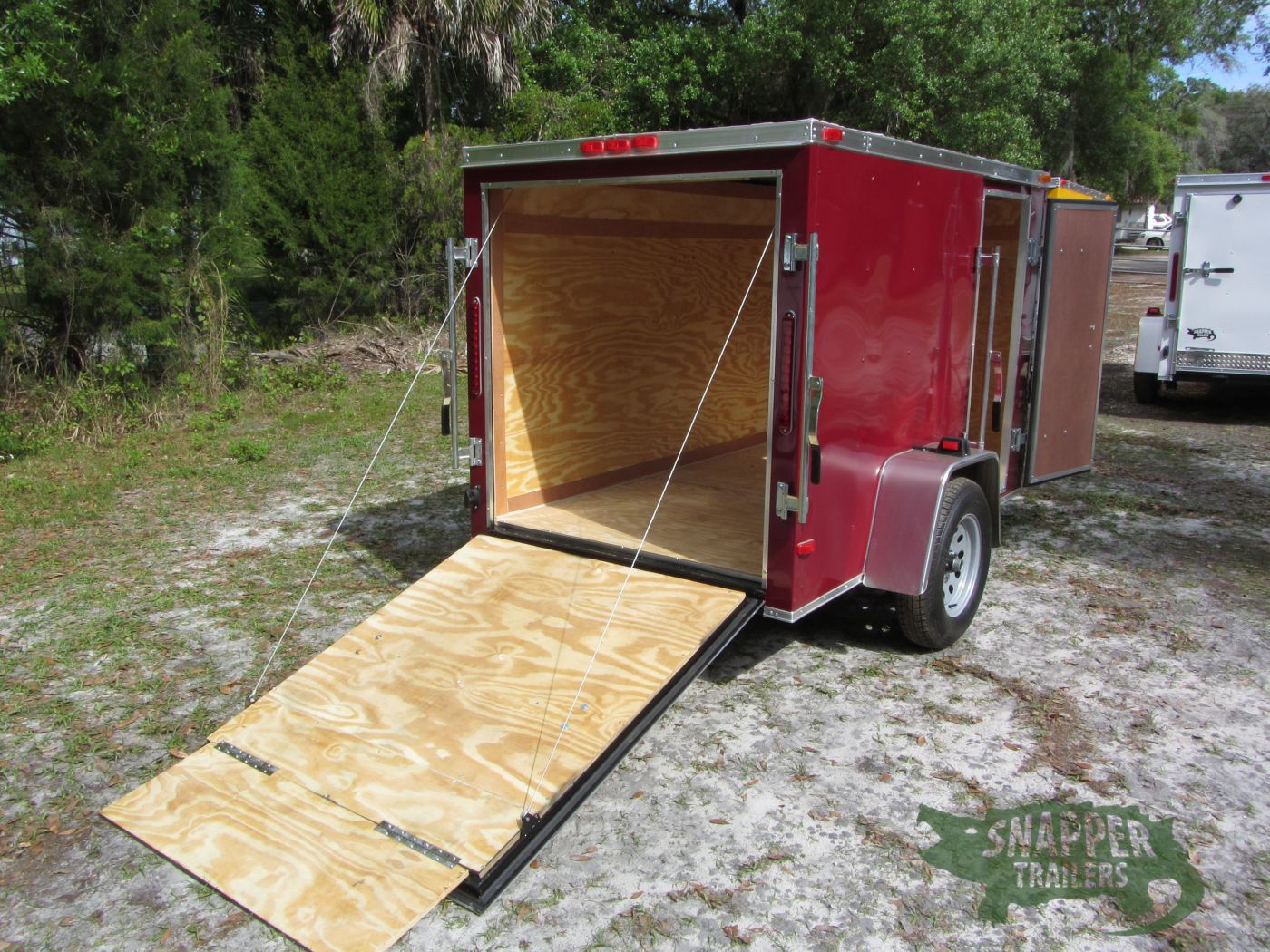 South Georgia Cargo 5x8 SA Trailer - Brandywine, Ramp, Side Door - Image 9