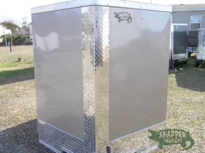 South Georgia Cargo 5x8 SA Trailer - Champagne, Ramp, Side Door - Image 13