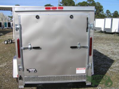 South Georgia Cargo 5x8 SA Trailer - Champagne, Ramp, Side Door - Image 7