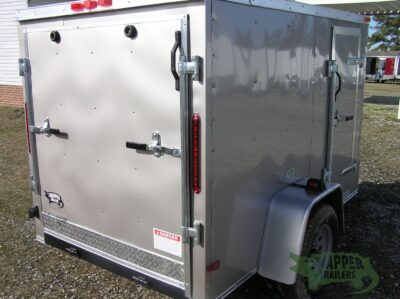 South Georgia Cargo 5x8 SA Trailer - Champagne, Ramp, Side Door - Image 9