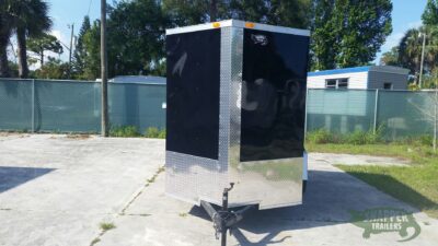 South Georgia Cargo 6x10 SA Trailer - Black, Ramp, Side Door, Extra Height - Image 13