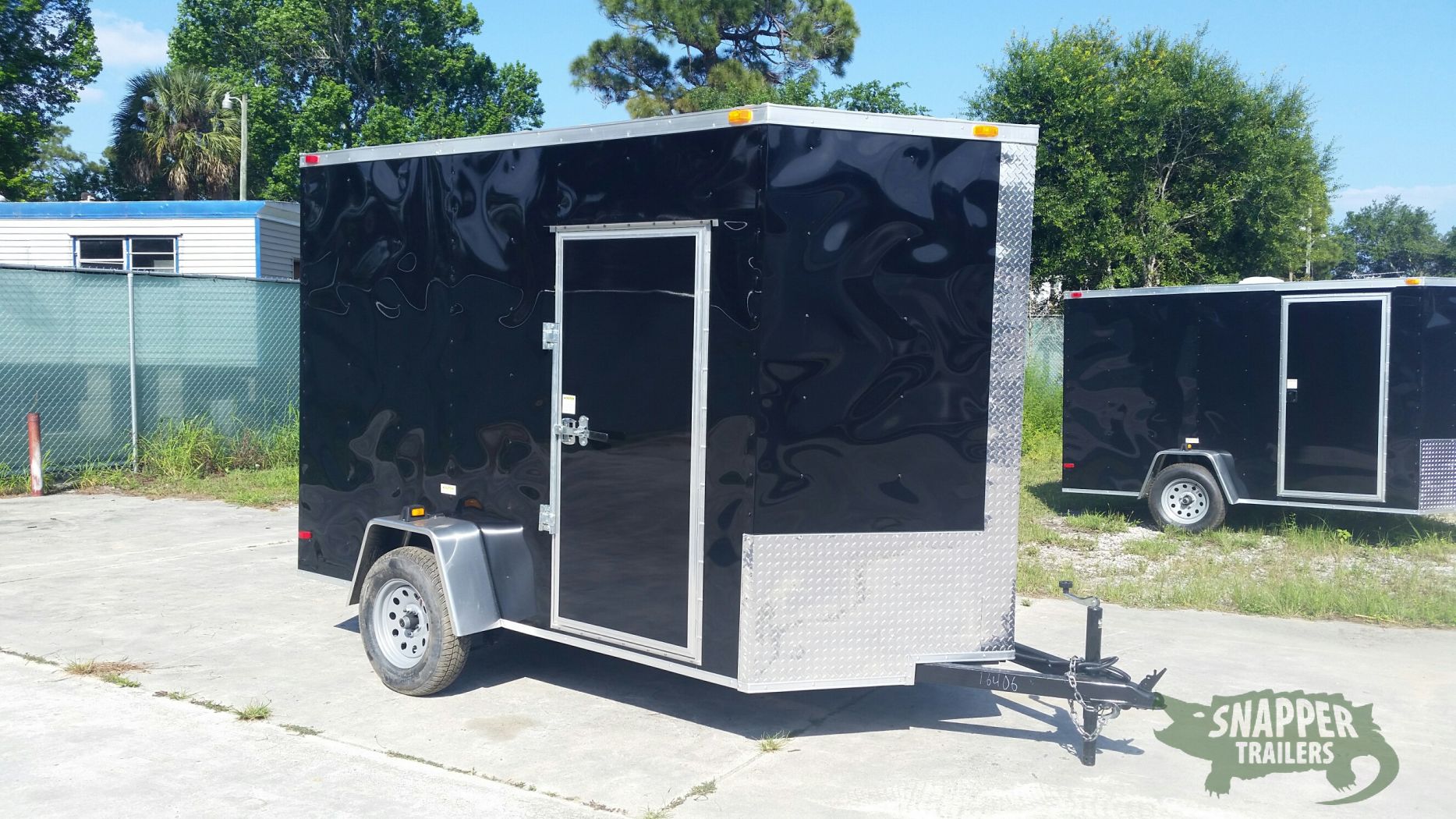 South Georgia Cargo 6x10 SA Trailer - Black, Ramp, Side Door, Extra Height - Image 12