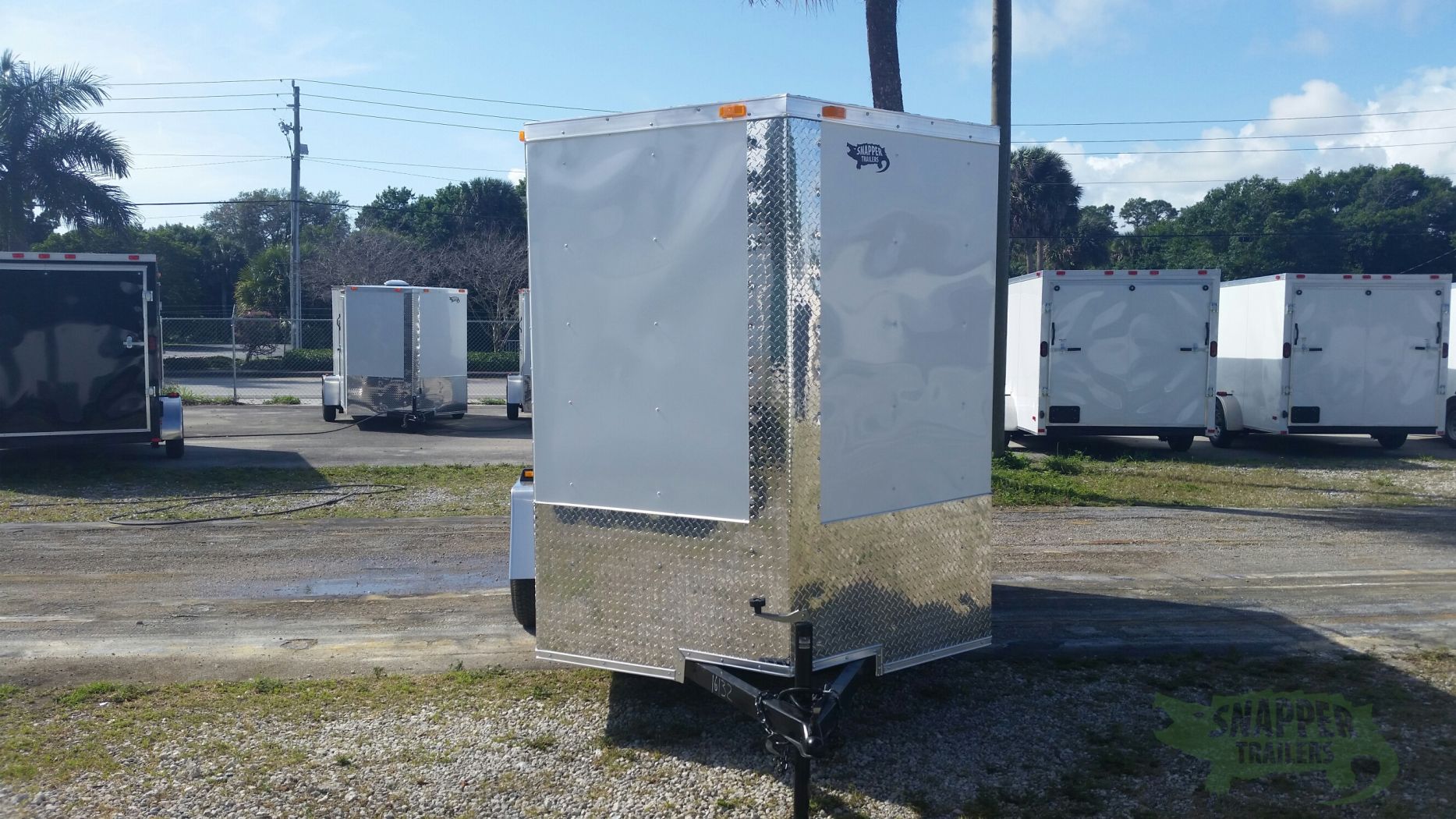 South Georgia Cargo 6x10 SA Trailer - White, Ramp, Side Door, Extra Height - Image 13