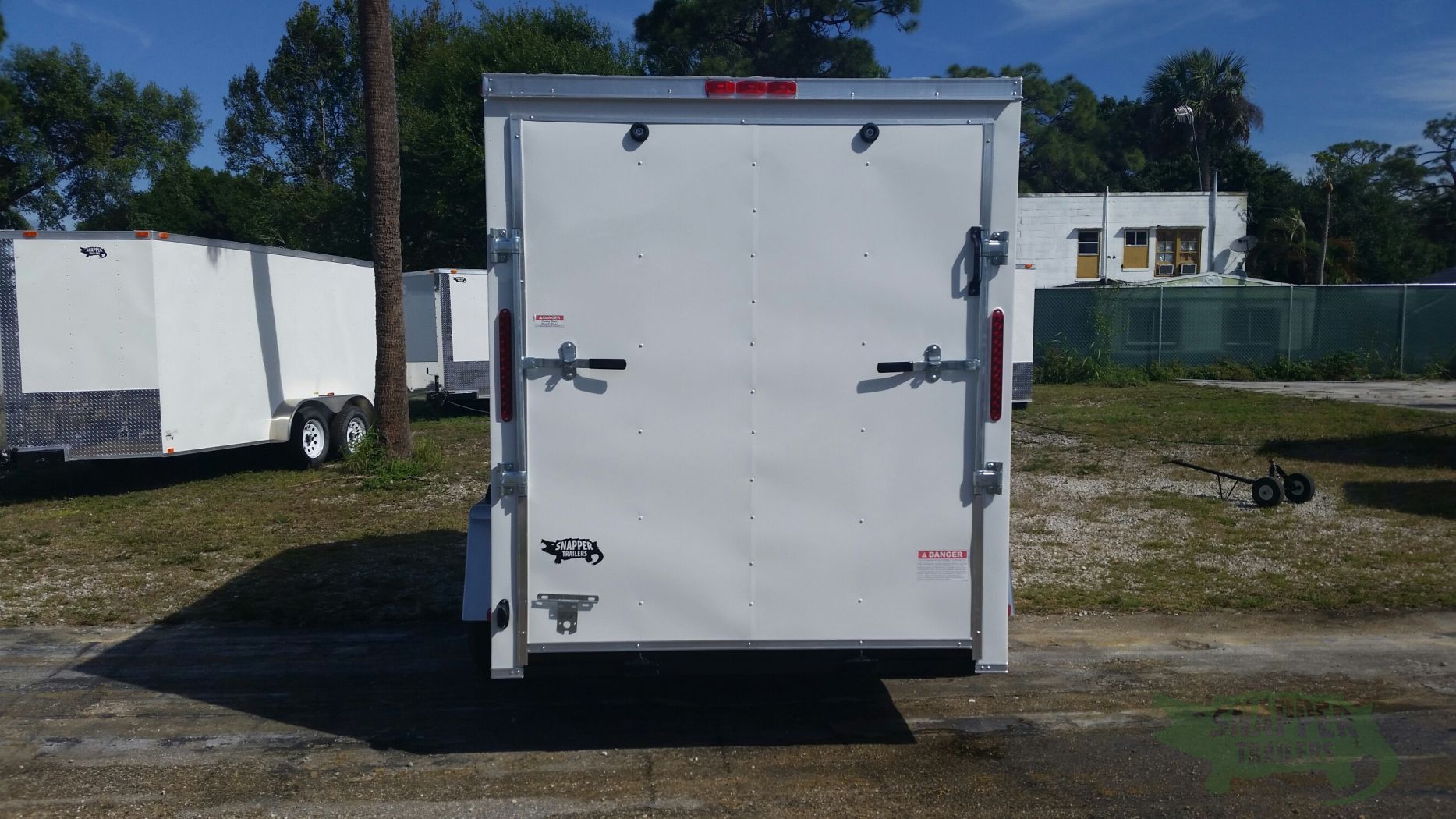 South Georgia Cargo 6x10 SA Trailer - White, Ramp, Side Door, Extra Height - Image 7