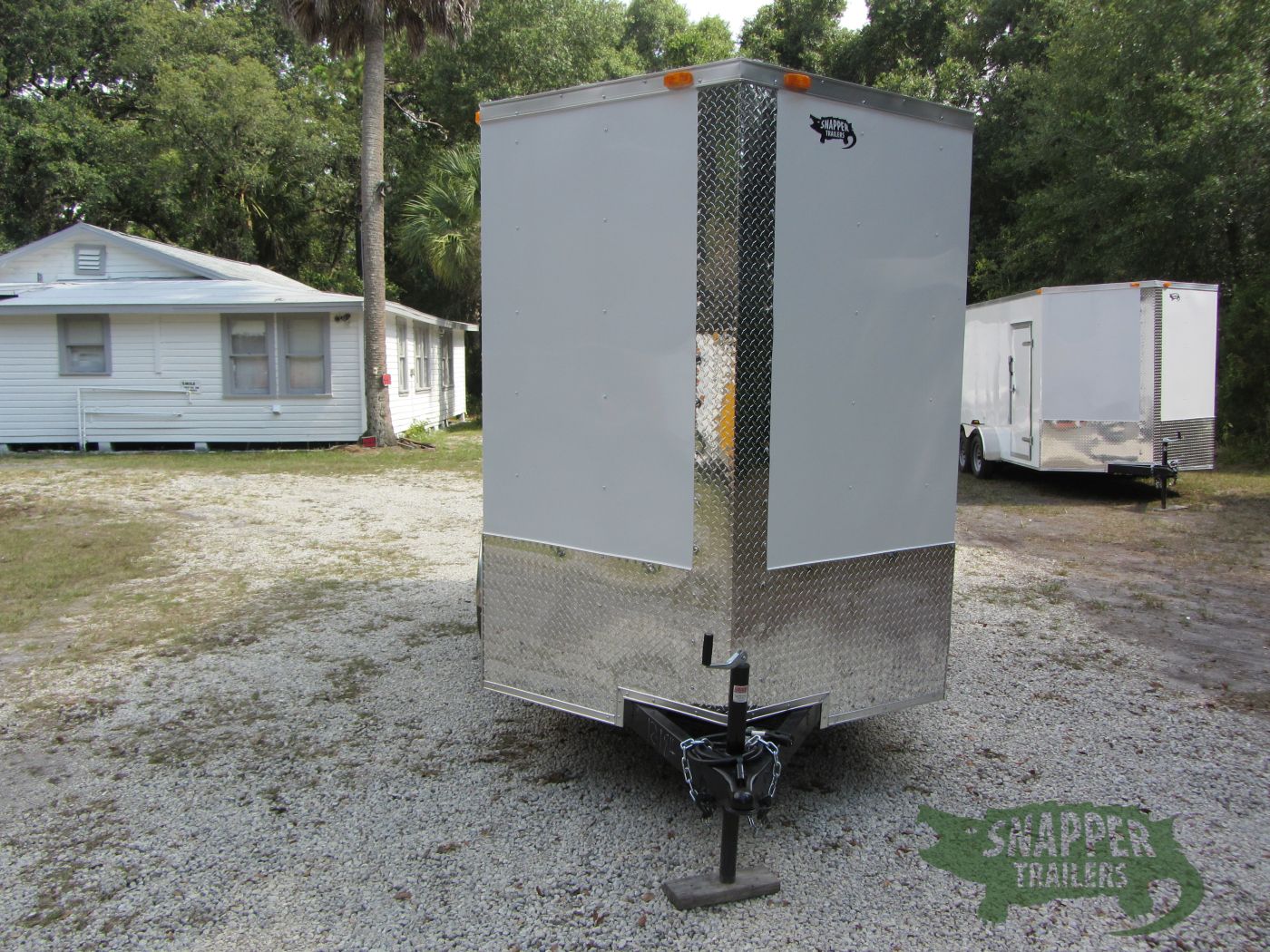 South Georgia Cargo 6x12 TA Trailer - White, Double Doors, Side Door, Extra Height, ATP Sides and Rear - Image 15