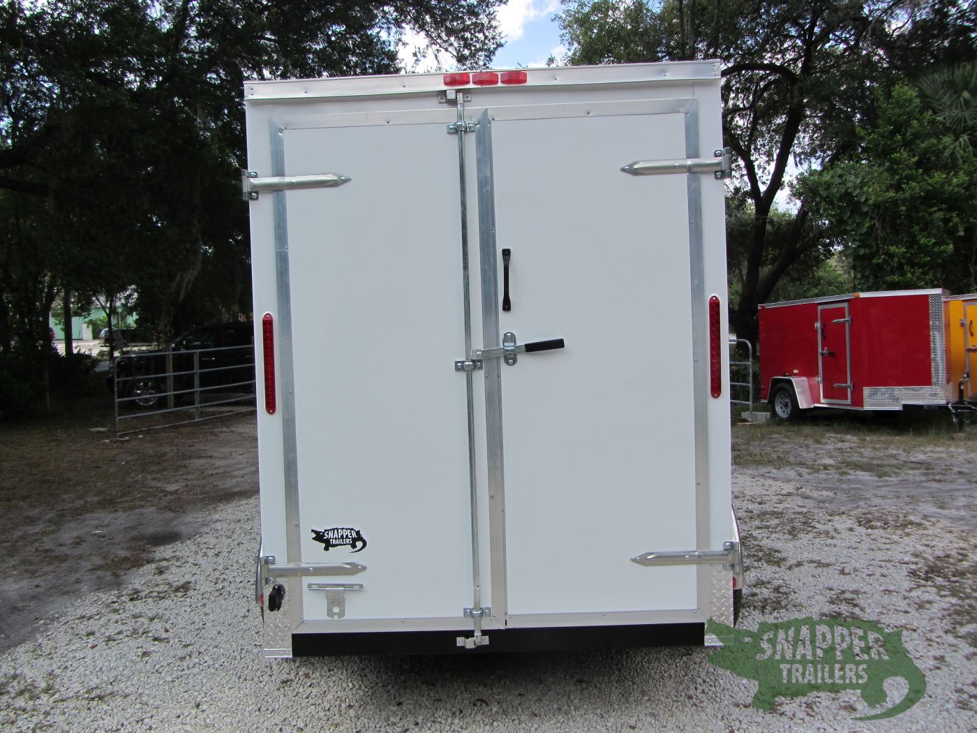 South Georgia Cargo 6x12 TA Trailer - White, Double Doors, Side Door, Extra Height, ATP Sides and Rear - Image 8