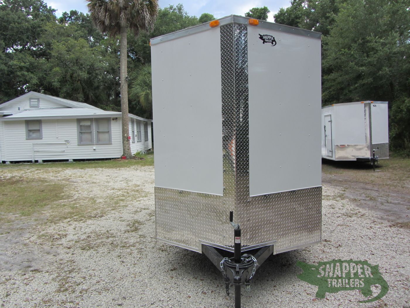 South Georgia Cargo 6x12 TA Trailer - White, Ramp, Side Door, Extra Height, ATP on Sides and Rear - Image 13