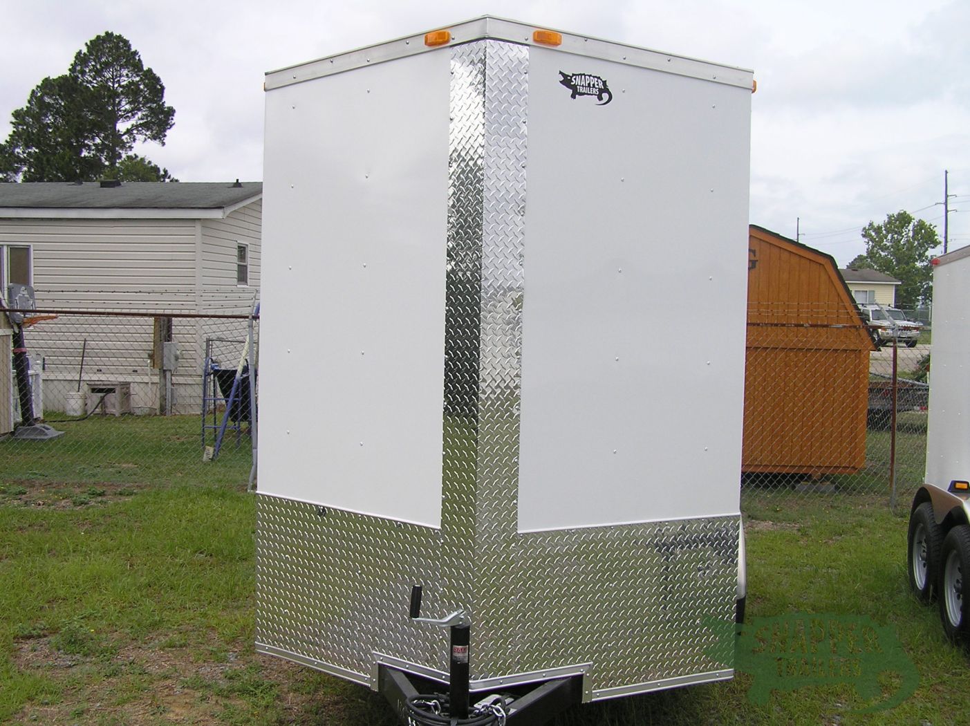 South Georgia Cargo 6x12 TA Trailer - White, Ramp, Side Door, and Extra Height - Image 13