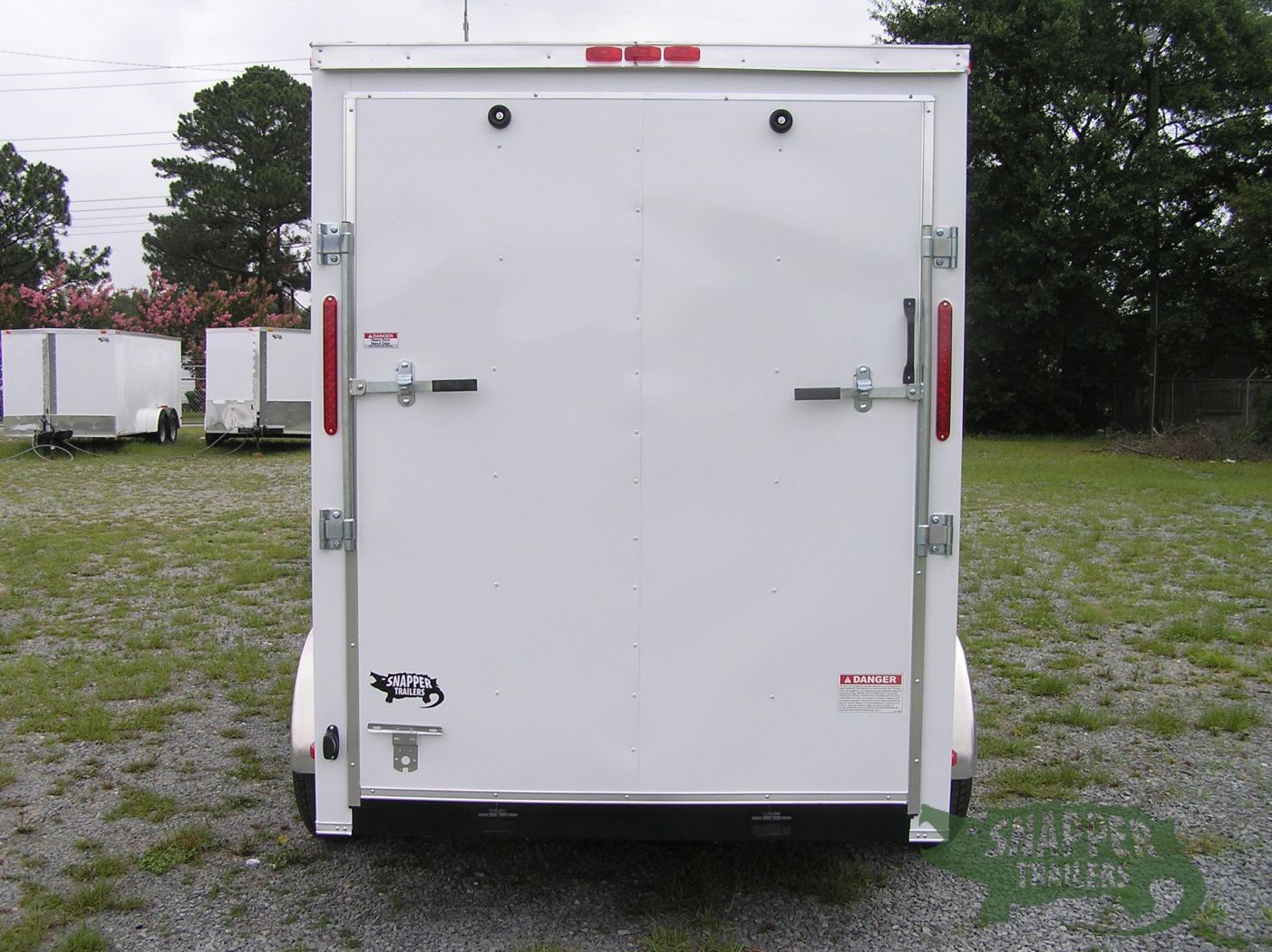 South Georgia Cargo 6x12 TA Trailer - White, Ramp, Side Door, and Extra Height - Image 7
