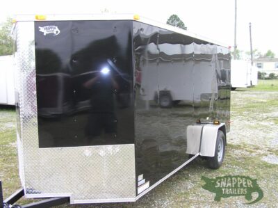 South Georgia Cargo 6x14 SA Trailer - Black, Ramp, Side Door - Image 2