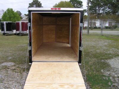 South Georgia Cargo 6x14 SA Trailer - Black, Ramp, Side Door - Image 6