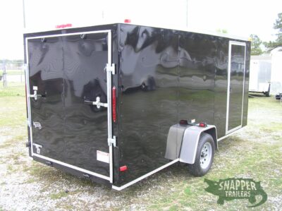 South Georgia Cargo 6x14 SA Trailer - Black, Ramp, Side Door - Image 9