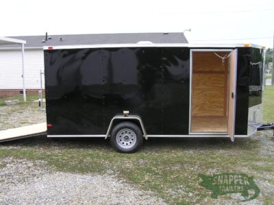 South Georgia Cargo 6x14 SA Trailer - Black, Ramp, Side Door - Image 10