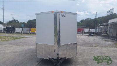 South Georgia Cargo 6x14 SA Trailer - White, Ramp, Side Door - Image 13