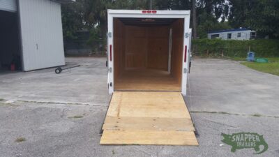 South Georgia Cargo 6x14 SA Trailer - White, Ramp, Side Door - Image 6