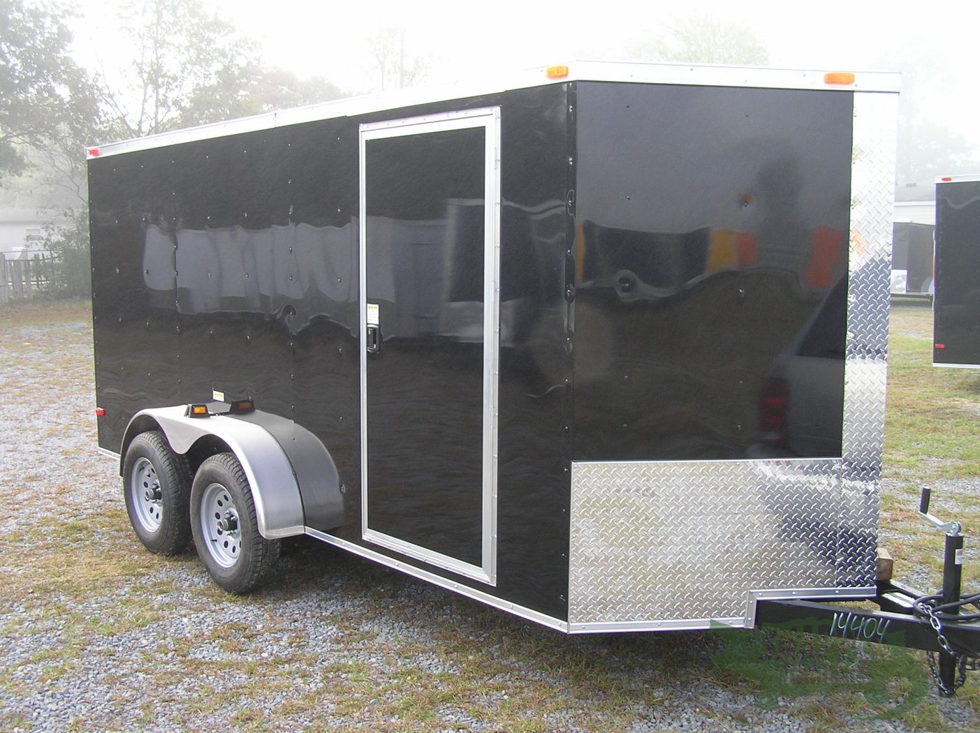 South Georgia Cargo 6x14 TA Trailer - Black, Ramp, Side Door - Image 12