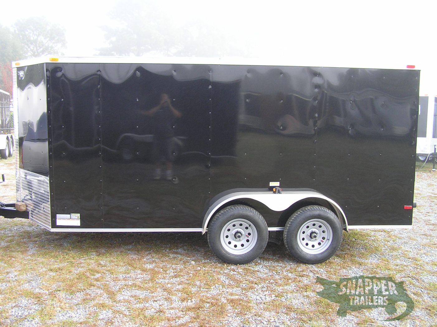 South Georgia Cargo 6x14 TA Trailer - Black, Ramp, Side Door - Image 3