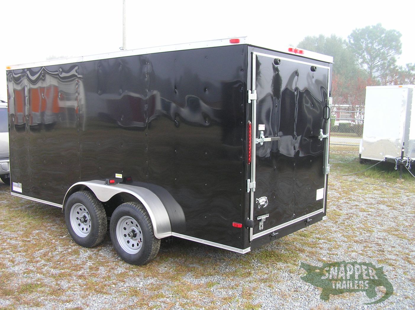 South Georgia Cargo 6x14 TA Trailer - Black, Ramp, Side Door - Image 5