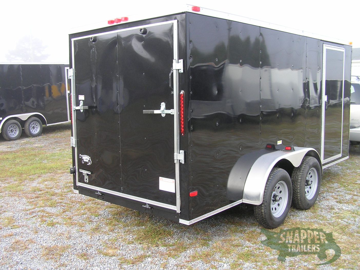 South Georgia Cargo 6x14 TA Trailer - Black, Ramp, Side Door - Image 9