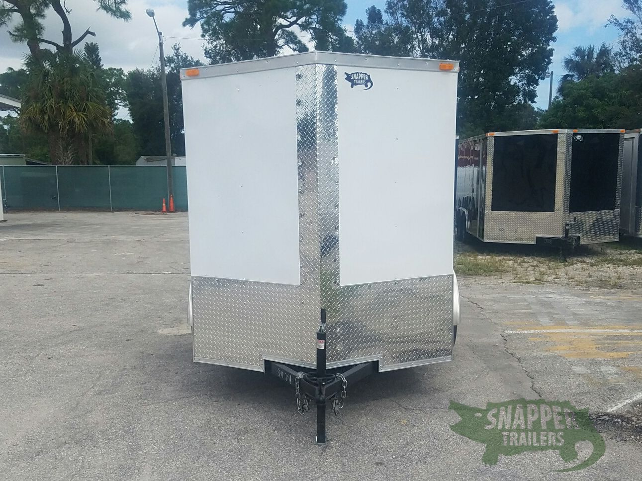 Quality Cargo 6x8 SA Trailer - White, Ramp, Extra Height - Image 14