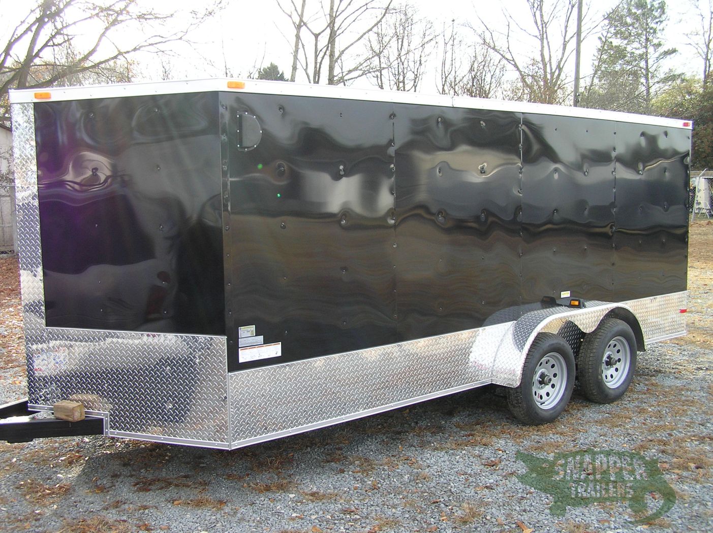 South Georgia Cargo 7x16 TA Custom Trailer - Black, Ramp, Side Door, Many Options - Image 2