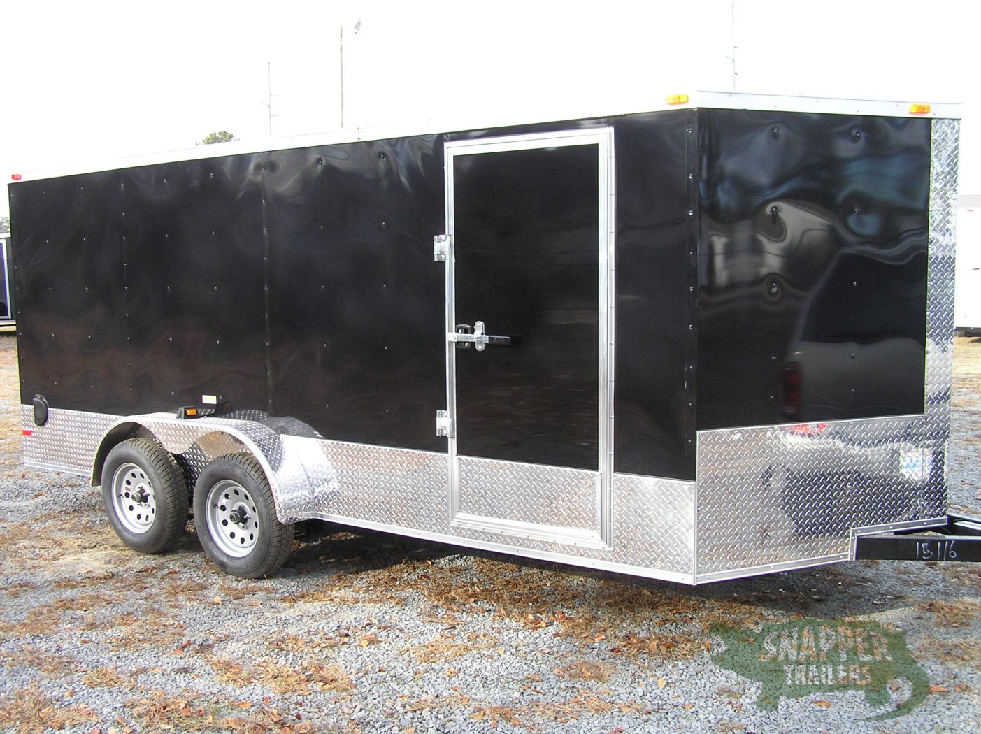 South Georgia Cargo 7x16 TA Custom Trailer - Black, Ramp, Side Door, Many Options - Image 12