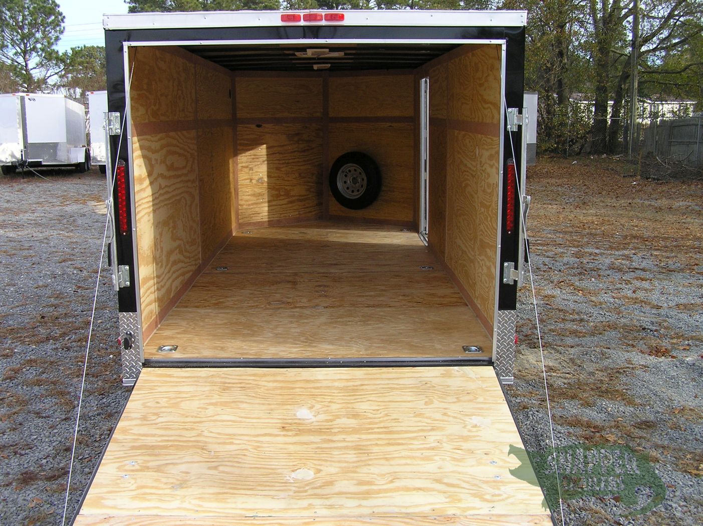 South Georgia Cargo 7x16 TA Custom Trailer - Black, Ramp, Side Door, Many Options - Image 6