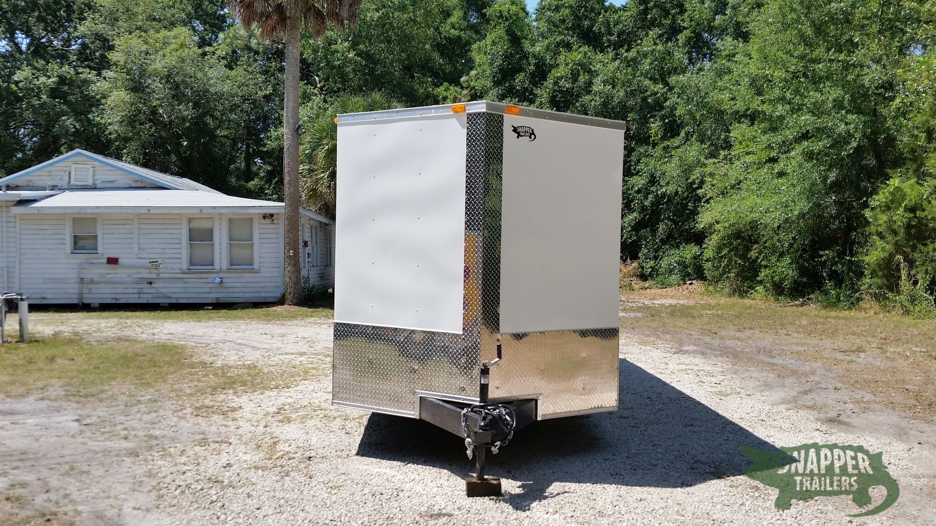 South Georgia Cargo 7x20 TA Trailer - White, Ramp, Side Door, Extra Height - Image 13