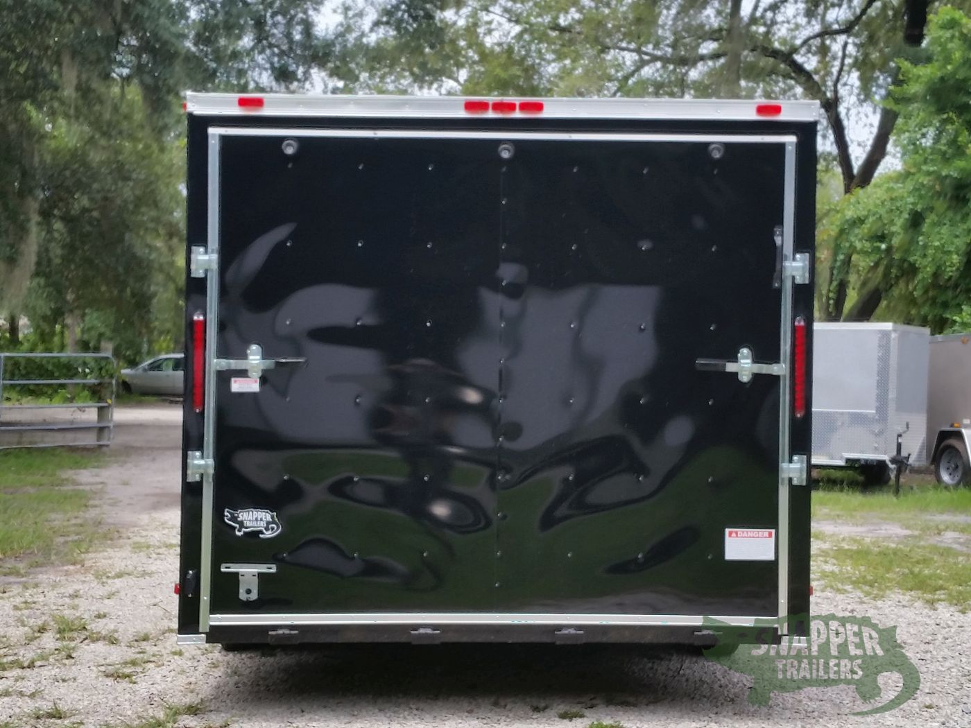 South Georgia Cargo 8.5x16 TA Trailer - Black, Ramp, Side Door - Image 7