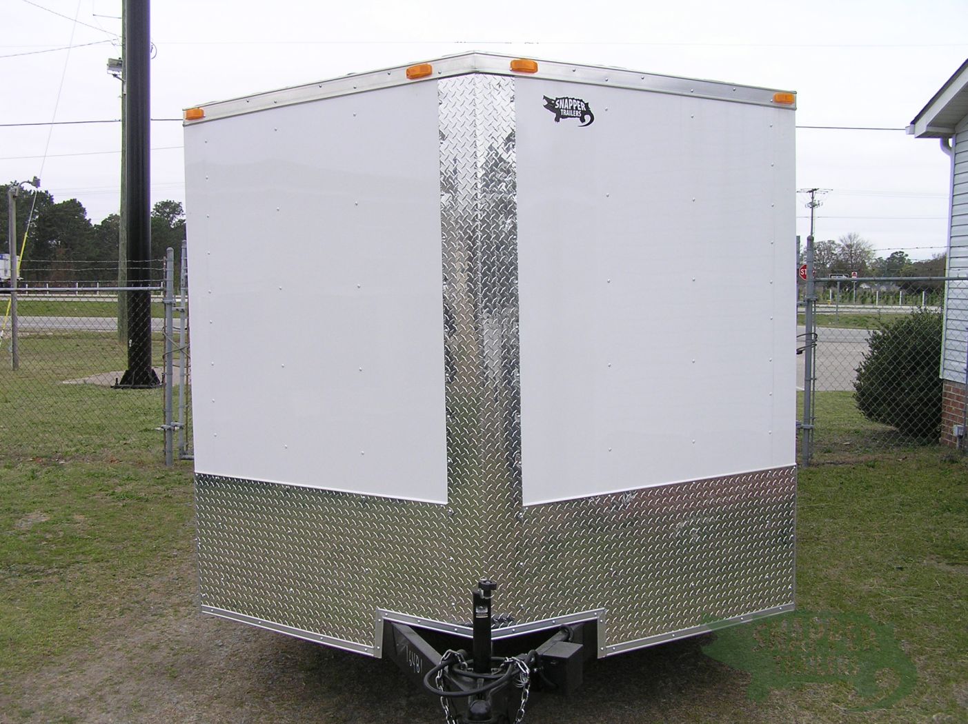 South Georgia Cargo 8.5x16 TA Trailer - White, Ramp, Side Door, ATP Trim - Image 13