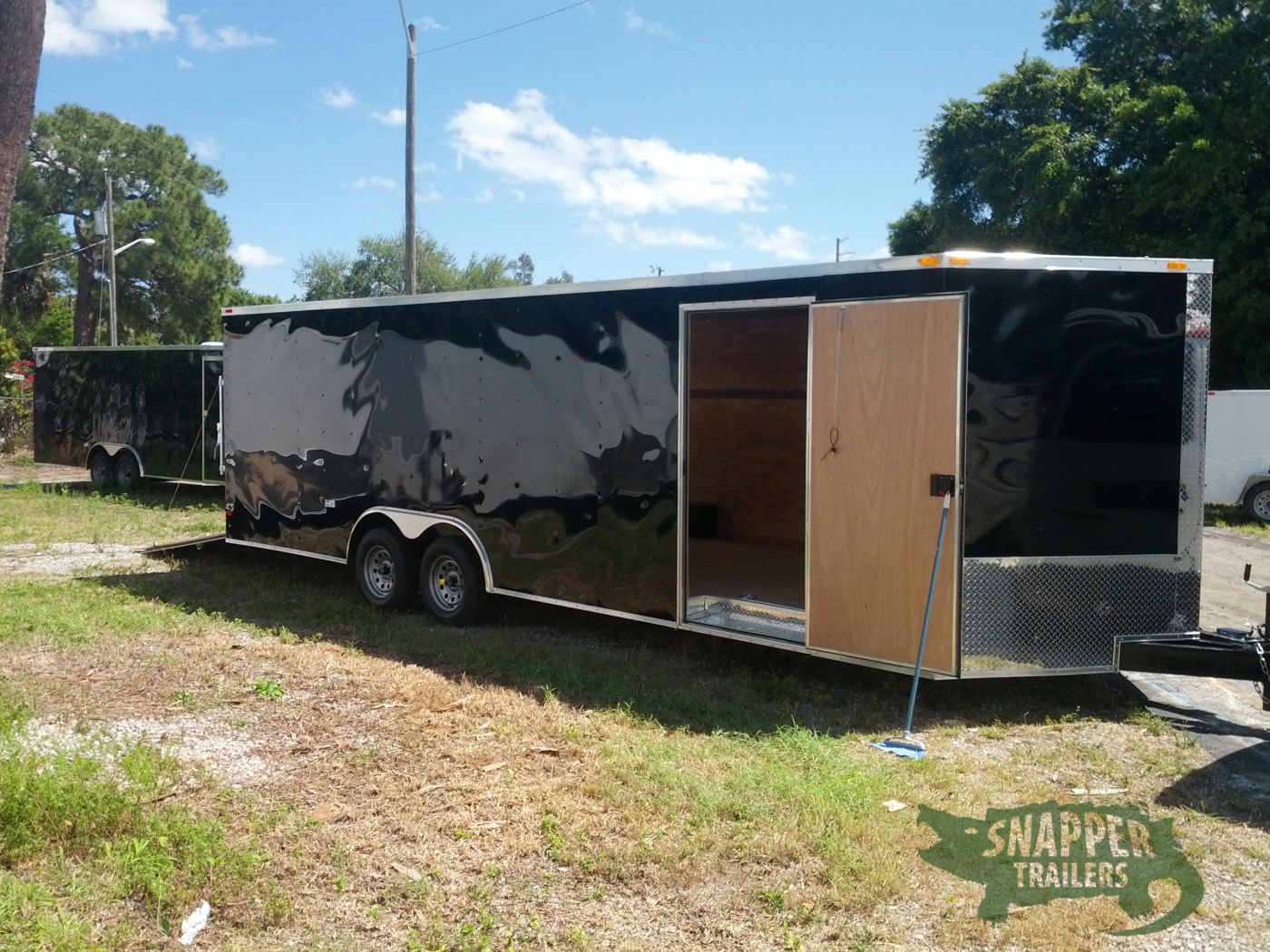 South Georgia Cargo 8.5x24 TA Trailer - Black, Ramp, Side Door - Image 10