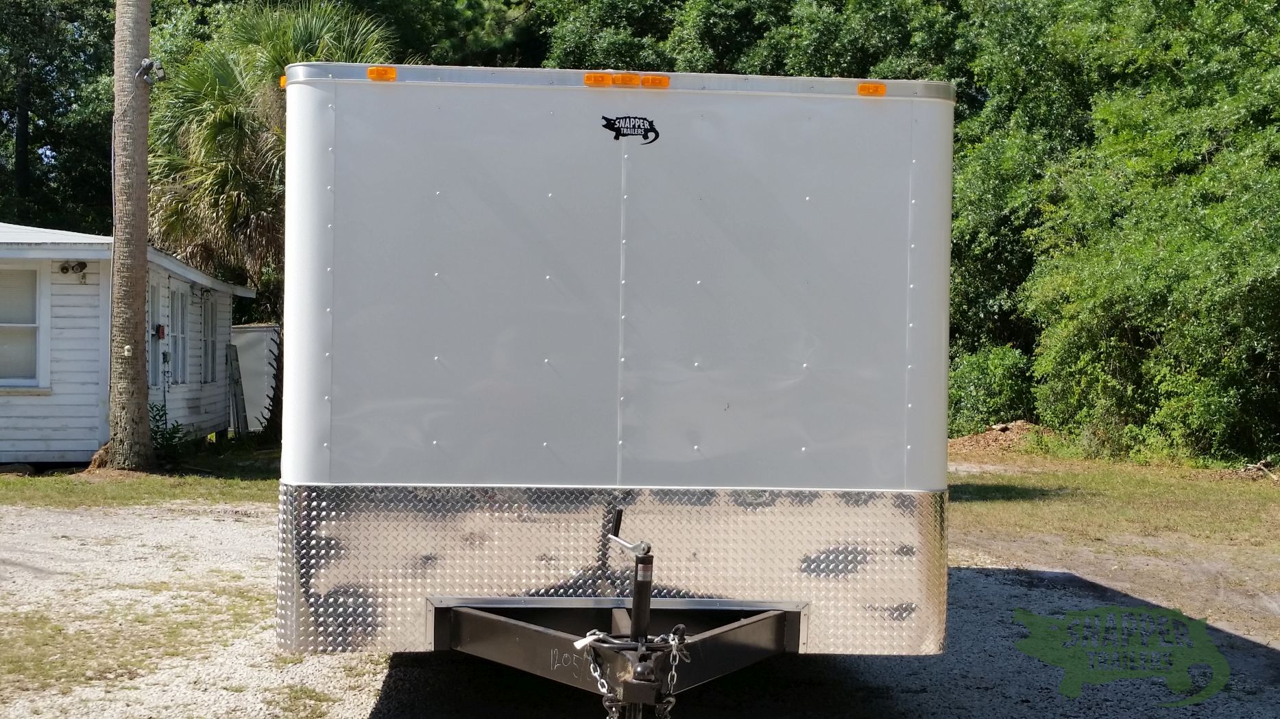 South Georgia Cargo 8.5x20 TA Trailer - White, Ramp, Side Door, 5K Axles, Flat Front - Image 13
