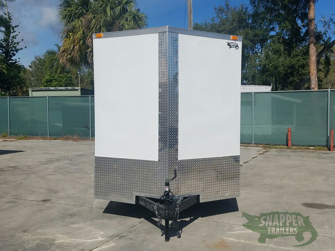 Quality Cargo 7x14 TA Trailer - White, Ramp, Side Door, Extra Height - Image 14