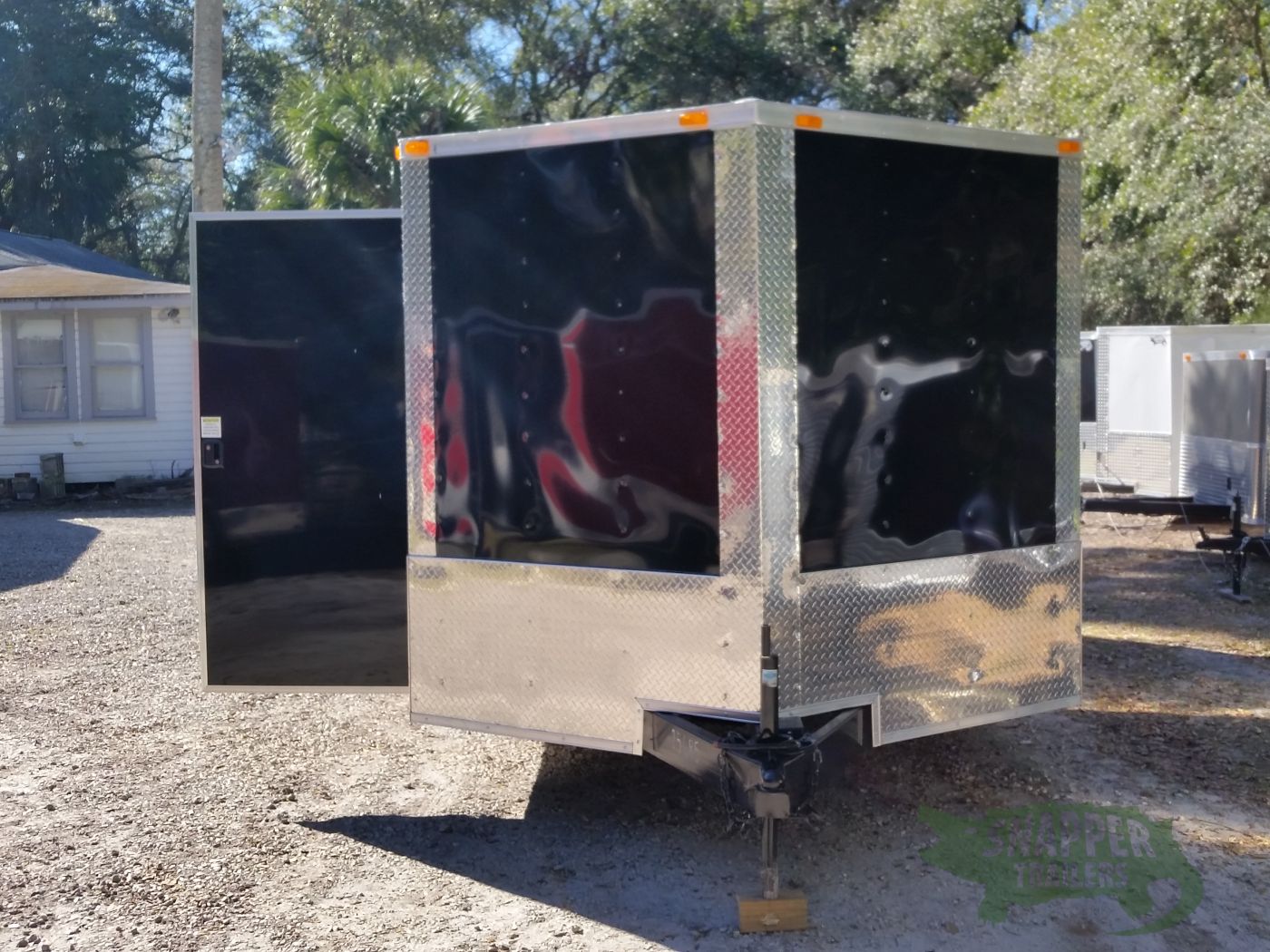 South Georgia Cargo 8.5x14 TA Trailer - Black, Ramp, Side Door - Image 13