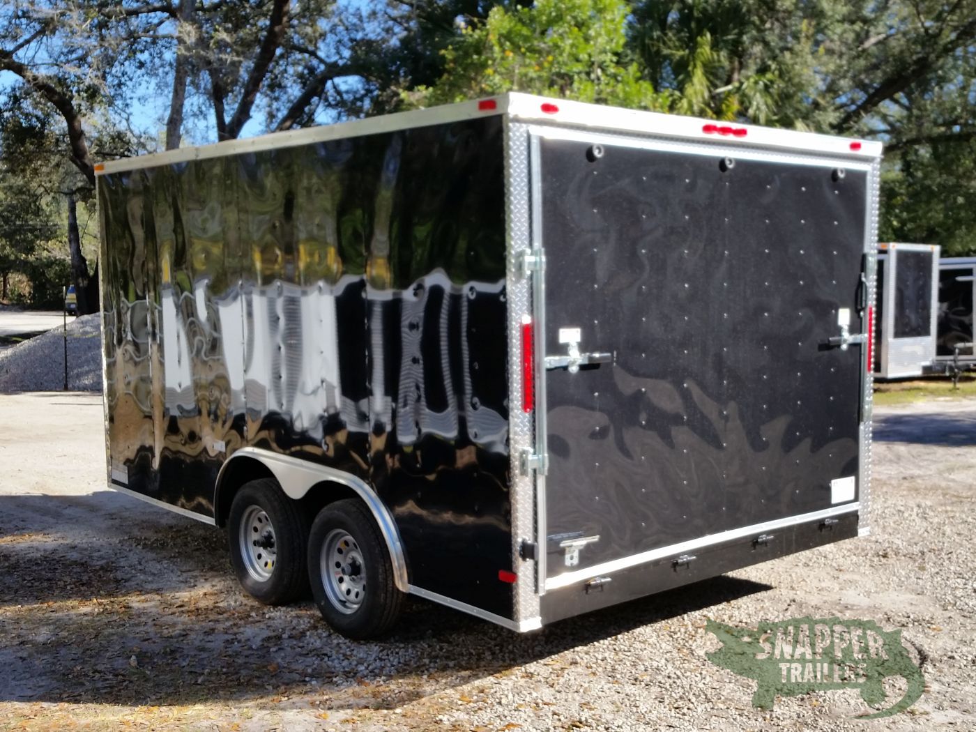 South Georgia Cargo 8.5x14 TA Trailer - Black, Ramp, Side Door - Image 5