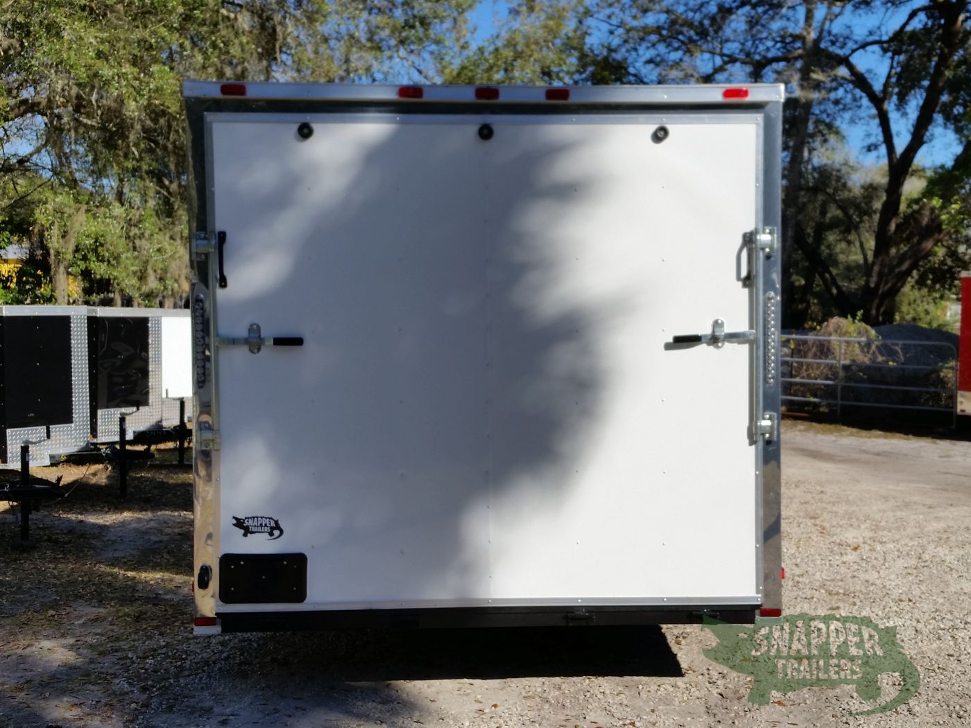 Quality Cargo 8.5x20 TA Trailer - White, Ramp, Side Door, D-Rings, 5K Axles, Radials, Extra Height - Image 7