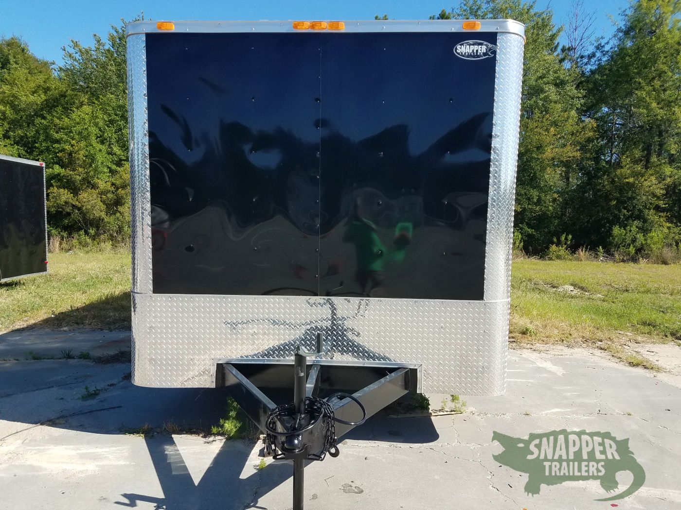 South Georgia Cargo 8.5x24 TA Trailer - Black, Ramp, Side Door, 5K Axles, Flat Front, Extra Height - Image 6