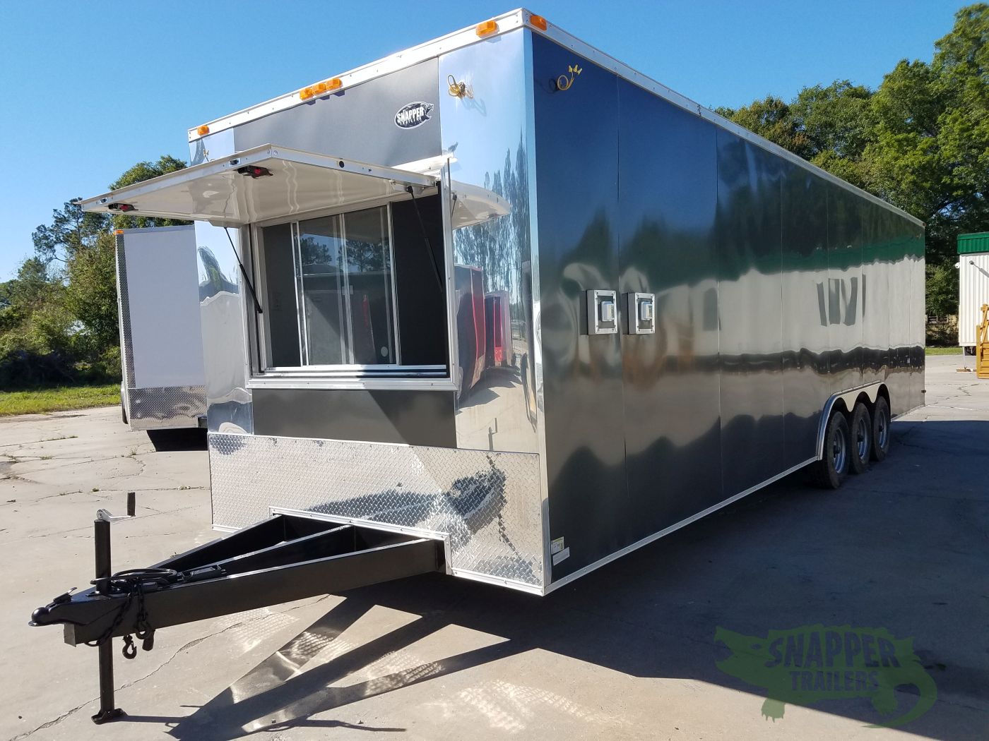 South Georgia Cargo 8.5x30 TTA Trailer - Charcoal, Triple 5K Axle, Concession, Heavy Electrical, Options