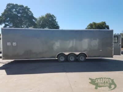South Georgia Cargo 8.5x30 TTA Trailer - Charcoal, Triple 5K Axle, Concession, Heavy Electrical, Options - Image 3
