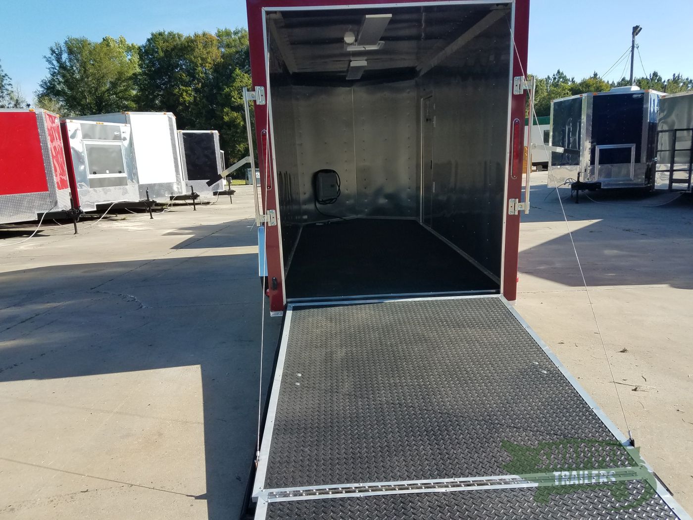South Georgia Cargo 6x14 SA Trailer - Brandywine, Ramp, Side Door, Extra Height, Finished Interior, Electrical - Image 3
