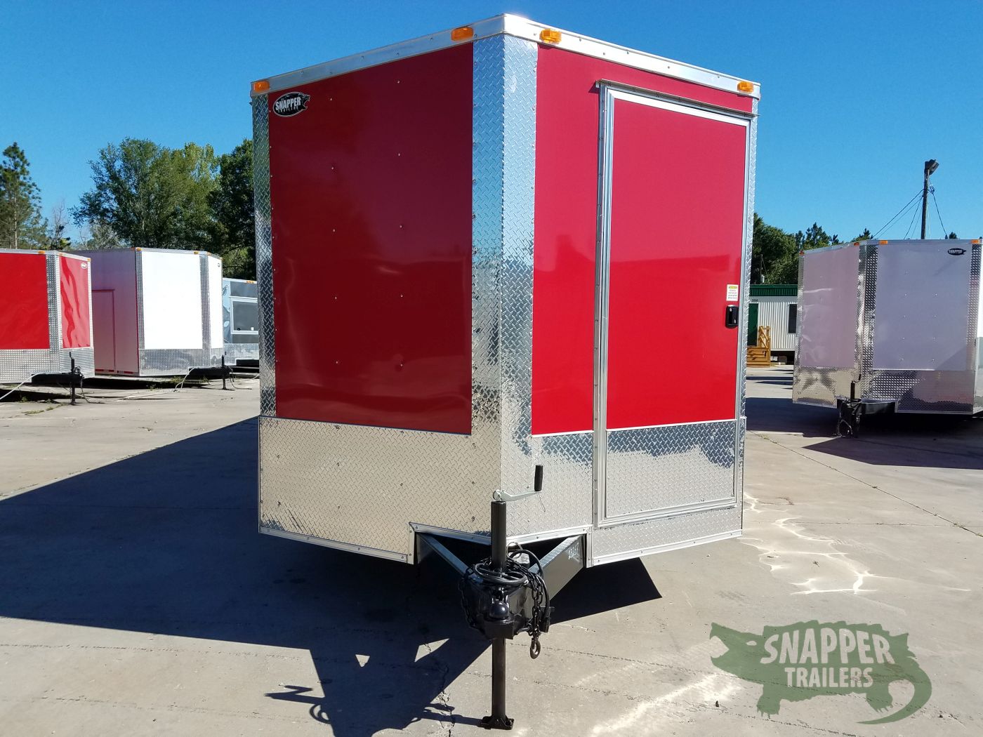 South Georgia Cargo 8.5x28 TA Trailer - Red, Concession Doors, AC, Electrical, Many Options - Image 10
