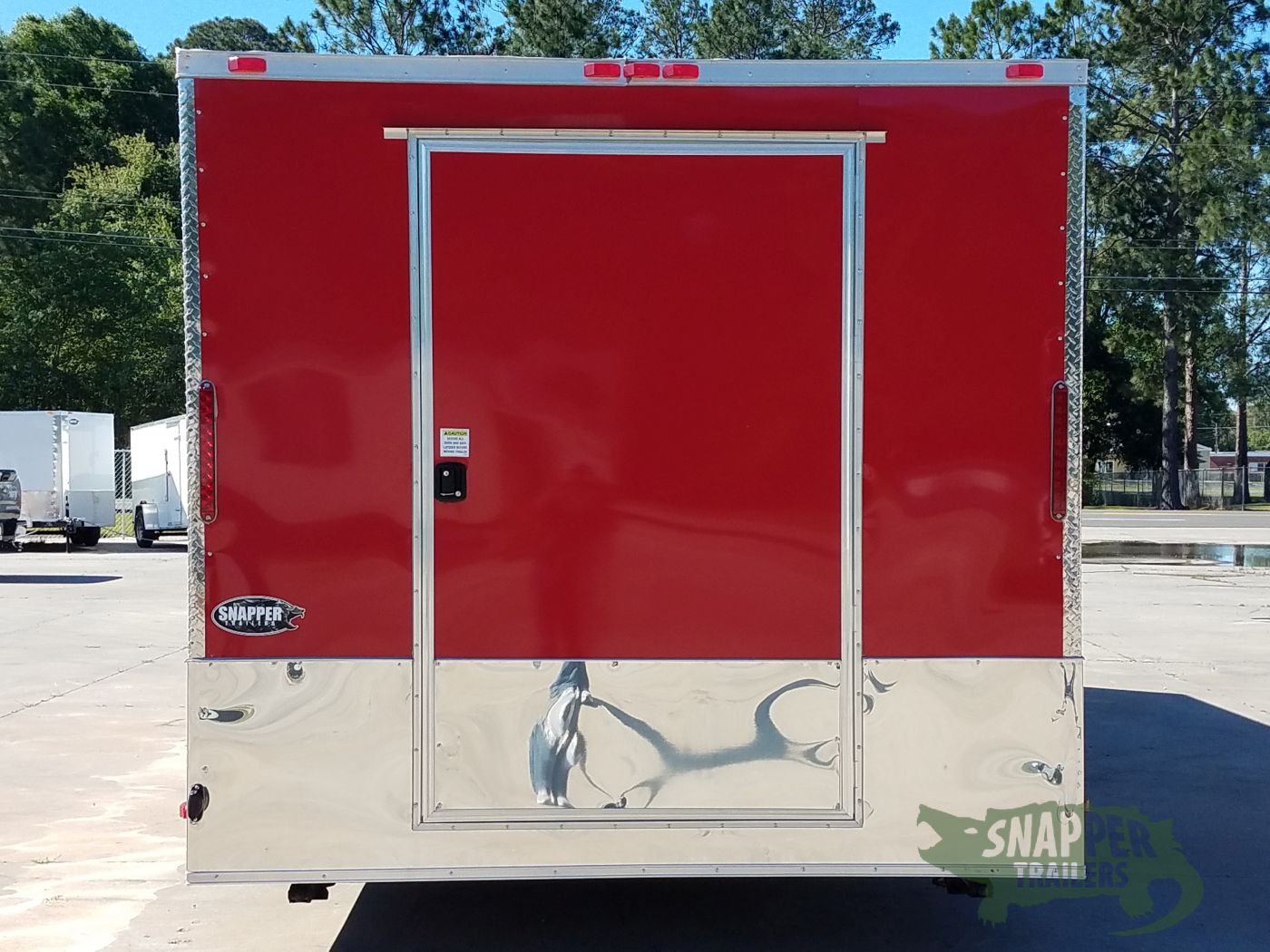 South Georgia Cargo 8.5x28 TA Trailer - Red, Concession Doors, AC, Electrical, Many Options - Image 5