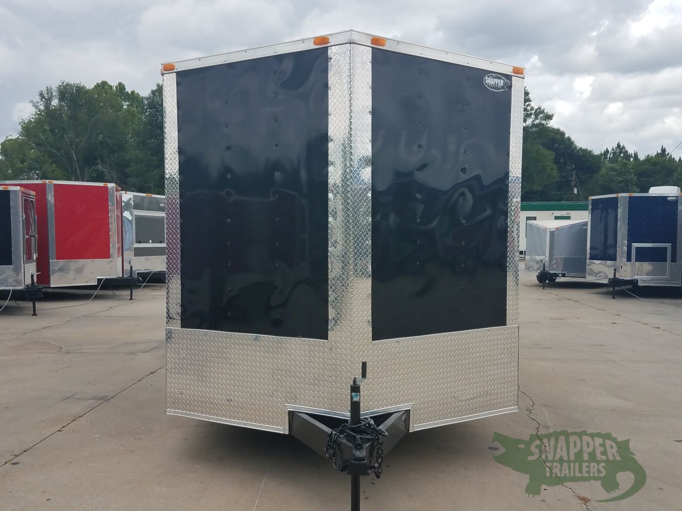 South Georgia Cargo 8.5x20 TA Trailer - Black, Ramp, Side Door, +12 Height, Stab Jacks, One Piece Al Roof, ATP Trans Flap, Side Vents - Image 11