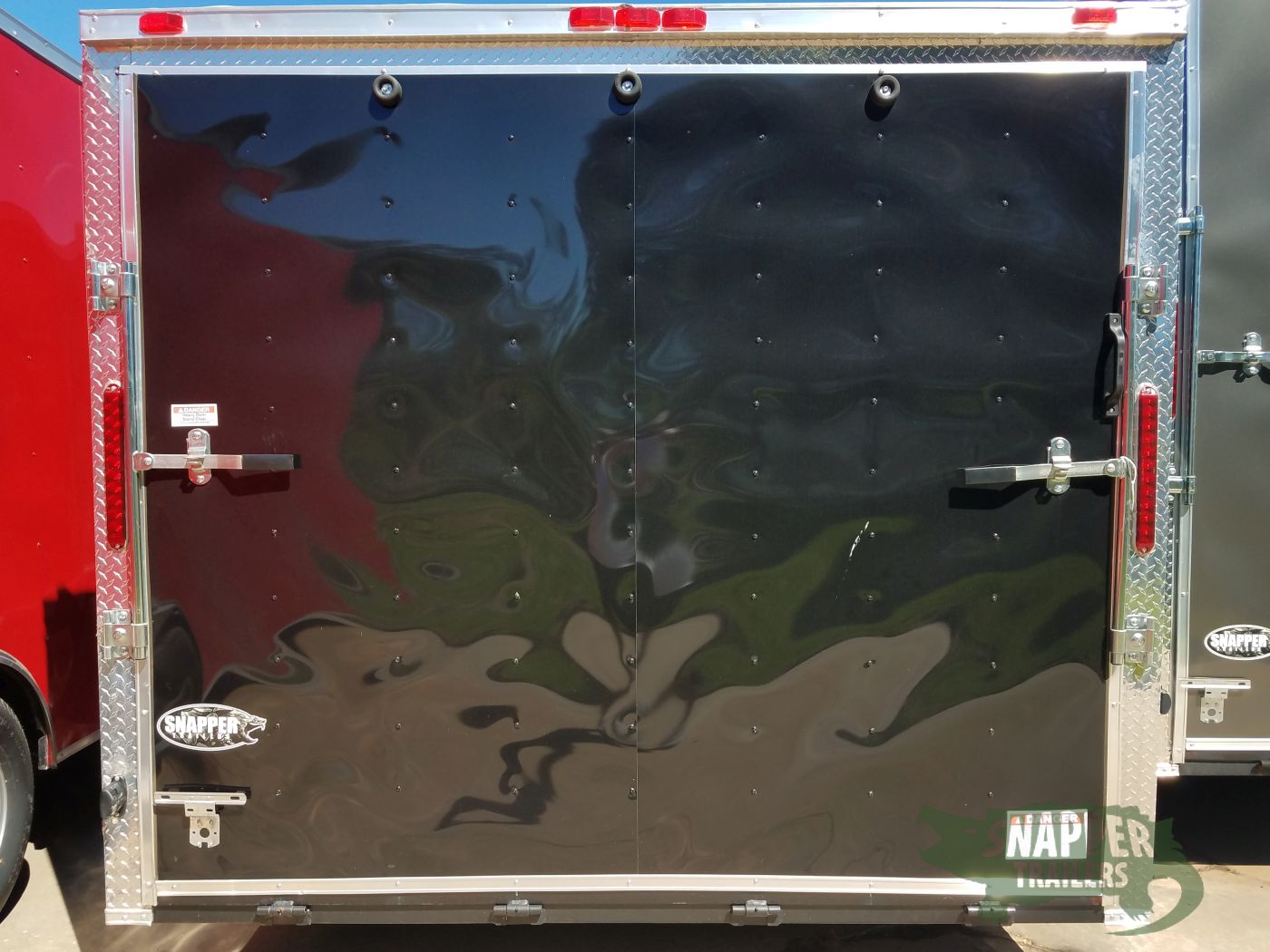 South Georgia Cargo 7x20 TA Trailer - Black, Ramp, Side Door, Extra Ventilation - Image 6