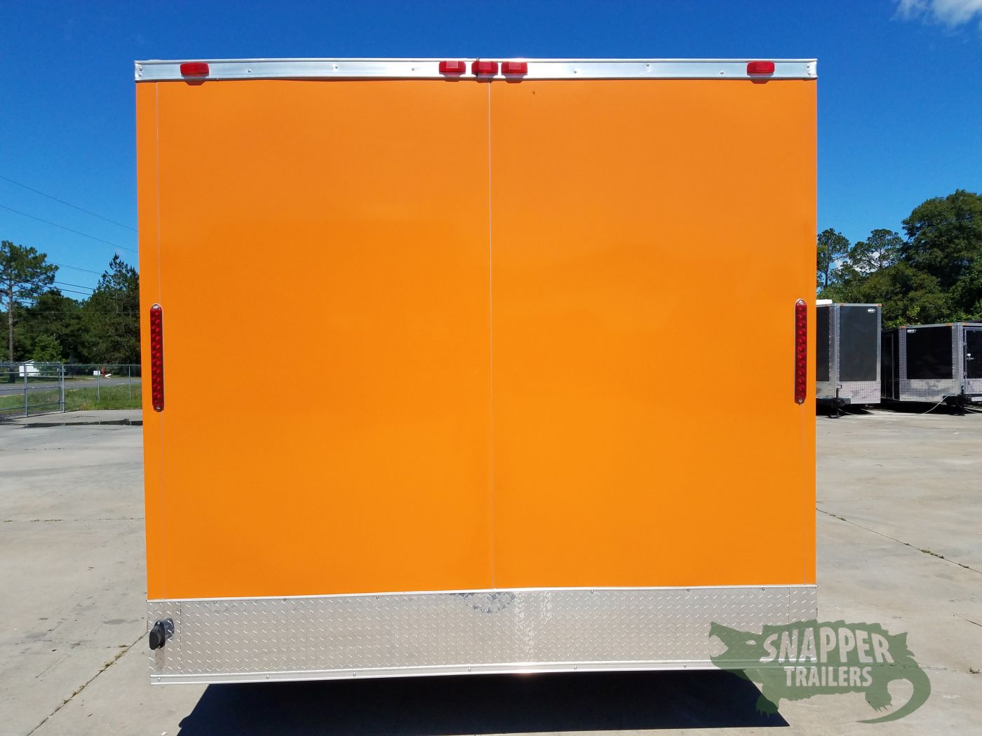South Georgia Cargo 8.5x12 TA Trailer - Orange, Electrical, Finished Interior, Additional Options - Image 5