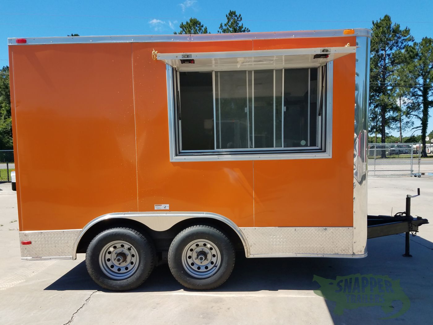 South Georgia Cargo 8.5x12 TA Trailer - Orange, Electrical, Finished Interior, Additional Options - Image 7