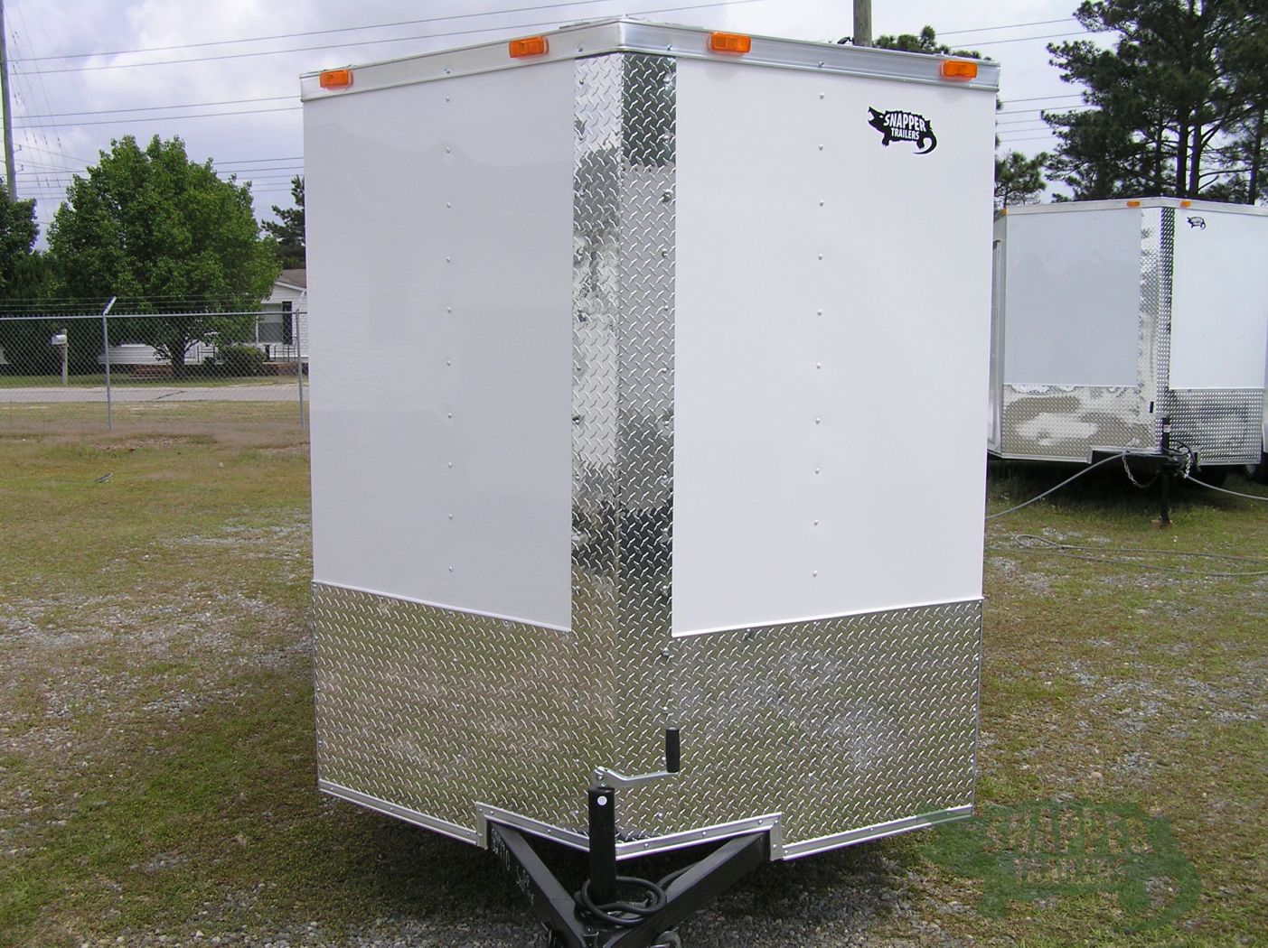 Freedom Trailers 6x14 SA Trailer - White, Ramp, Side Door, Extra Height - Image 13