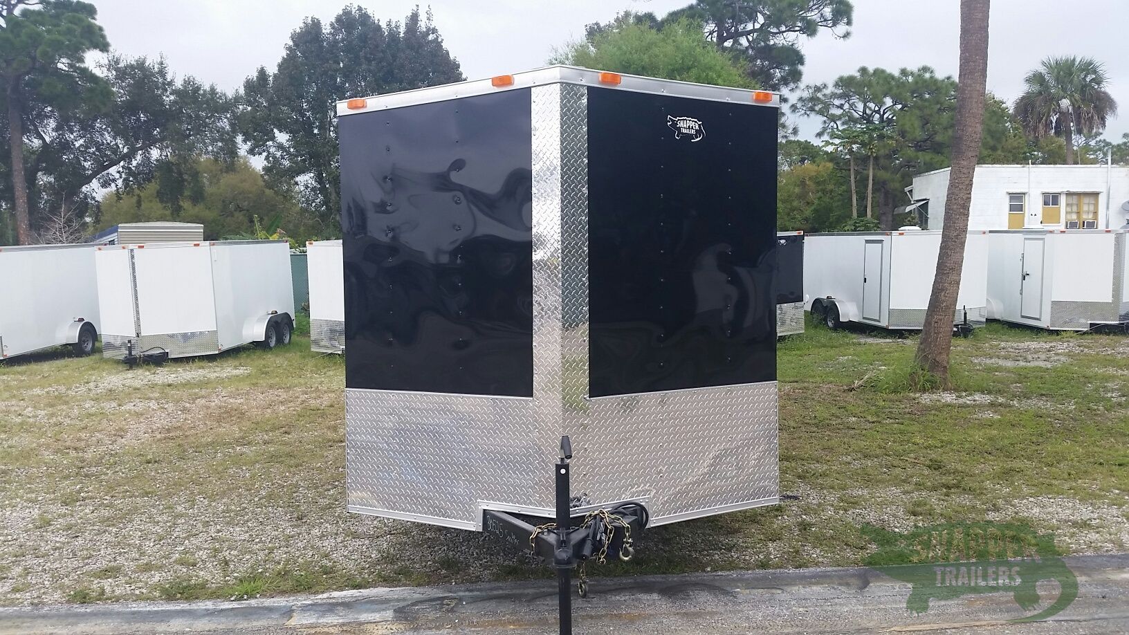 Freedom Trailers 7x14 TA Trailer - Black, Ramp, Side Door, Extra Height - Image 13